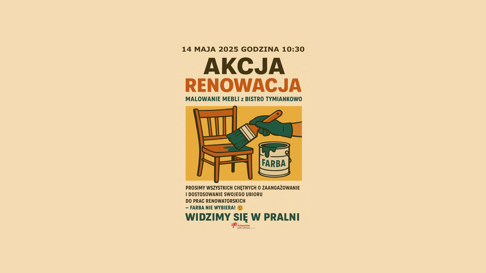 AKCJA RENOWACJA! Malowanie mebli z Bistro Tymiankowo