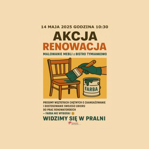 AKCJA RENOWACJA! Malowanie mebli z Bistro Tymiankowo